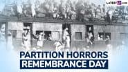 Partition Horrors Remembrance Day 2025 Images and Messages for Free Download Online: Heartfelt Tributes, Instagram Captions, X Posts and Photos To Remember the Victims and Survivors of the 1947 Partition