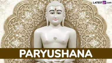Paryushan Parv 2025 Images and HD Wallpapers for Free Download Online: Wish Happy Paryushana With WhatsApp Status Messages, Forgiveness Quotes and Greetings