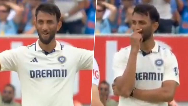 From Joy to Despair! Prasidh Krishna's Celebration Changes to Disappointment As Mohammed Siraj Steps On Boundary Line While Taking Harry Brook's Catch During IND vs ENG 5th Test 2025 (Watch Video)