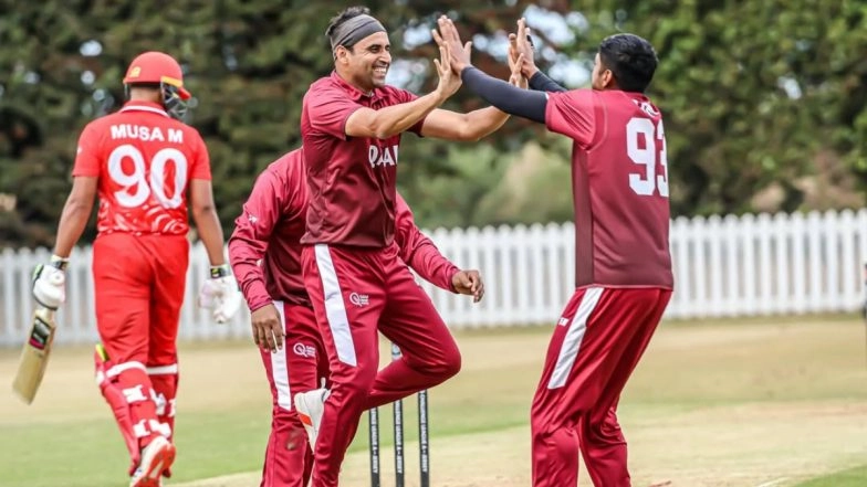 Jersey vs Qatar Live Streaming Online: Get Free Telecast Details of JER vs QAT ODI Match in ICC Cricket World Cup Challenge League 2024-26 on TV