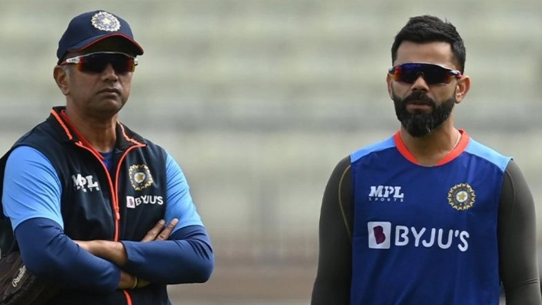 Rahul Dravid Says Virat Kohli Is ‘Shortish’ in Height, Ex-Team India Head Coach Jokes ‘He Might Not Like Me Calling…’ (Watch Video)
