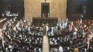 Parliament Monsoon Session 2025: Rajya Sabha Adjourned Sine Die; Online Gaming Regulation Bill Passed Amid Opposition Ruckus