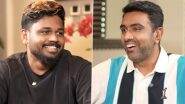 Did Ravi Ashwin Tease Sanju Samson's Move to CSK in IPL 2026? Ex-India Spinner's 'You Can Travel Back to Chennai' Remark Leaves Rajasthan Royals Captain in Splits Amid His Reports of His RR Exit (Watch Video)