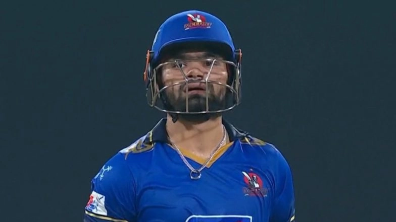Rinku Singh Century: Explosive Batter Smashes 108* off 48 Balls in Meerut Mavericks vs Gaur Gorakhpur Lions UP T20 League 2025, Warms Up for Asia Cup 2025 in Style (Watch Video)