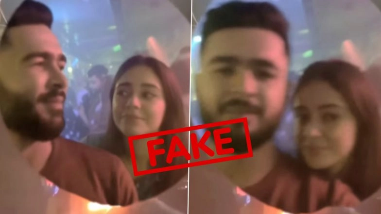 Riyan Parag and 'Ananya Panday' Attending Coldplay Concert Together Video, Real or AI-Generated? 