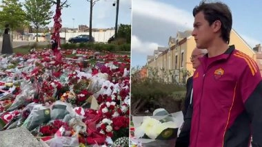 Roma’s Paulo Dybala and Staff Pay Heartwarming Tribute to Diogo Jota at Anfield Ahead of Everton Pre-Season Friendly (Watch Video)