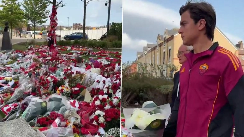 Roma’s Paulo Dybala and Staff Pay Heartwarming Tribute to Diogo Jota at Anfield Ahead of Everton Pre-Season Friendly (Watch Video)