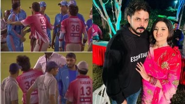 'Absolutely Disgusting...' S Sreesanth's Wife Bhuvneshwari Lashes Out at Lalit Modi, Michael Clarke For Releasing Unseen IPL 'Slapgate' Video of Harbhajan Singh Slapping Ex-India Pacer