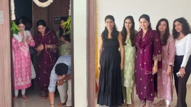 Saaniya Chandhok, Arjun Tendulkar’s Rumoured Fiancee Among Attendees As Sachin Tendulkar Inaugurates Daughter Sara’s Pilates Academy in Andheri (See Pics)
