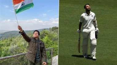 Cheteshwar Pujara Retires: Sachin Tendulkar Pens Down Heartfelt Note For Team India Test Stalwart As He Announces Retirement (See Post)