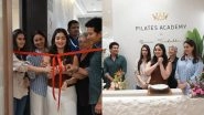 Sachin Tendulkar Congratulates Daughter Sara As She Launches Pilates Academy in Mumbai, Arjun Tendulkar's Rumoured Fiancee Saaniya Chandhok Also Attends Event (See Pics)