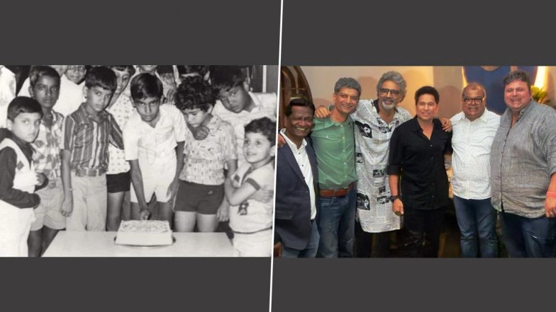 Happy Friendship Day 2025: Sachin Tendulkar Shares Heartwarming Picture With His Childhood Friends, Legendary Cricketer Says ‘I Feel Truly Fortunate…’ (See Post)