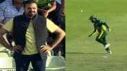 Saeed Ajmal Makes Costly Mistake of Dropping AB de Villiers’ Catch in WCL 2025 Final, Fan's Meme-Worthy Reaction Goes Viral (See Pic and Video)