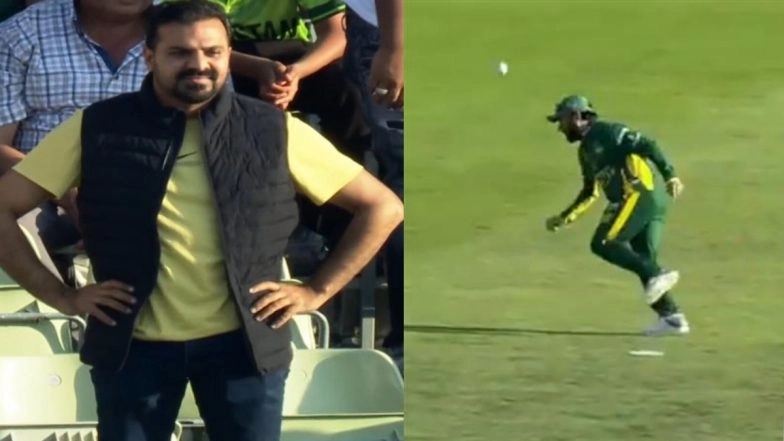 Saeed Ajmal Makes Costly Mistake of Dropping AB de Villiers’ Catch in WCL 2025 Final, Fan's Meme-Worthy Reaction Goes Viral (See Pic and Video)