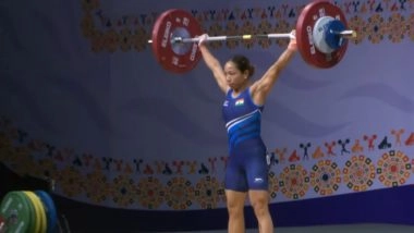 Mirabai Chanu Claims Silver Medal in 48 KG Division at World Weightlifting Championships 2025
