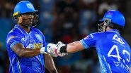 CPL 2025 Live Streaming Online Saint Lucia Kings vs Barbados Royals: Watch Telecast of Caribbean Premier League Cricket Match on TV and Online