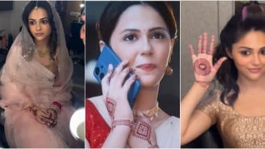 ‘Saiyaara’ Movie Mehndi Design Videos: Vaani Batra Mehndi Design Trends Amid Bollywood Movie’s Success, Watch Trending Instagram Reels To Create Aneet Padda’s Minimalist Henna Patterns