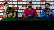 Pakistan Captain Salman Ali Agha Smirks As Journalist Calls Afghanistan Second Best Team in Asia After India During PC Ahead of UAE Tri-Series 2025 (Watch Video)