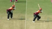 Salman Nizar Slams 40 Runs in An Over Against Abhijith Praveen During CGS vs ATR Kerala Cricket League 2025 Match (Watch Video)