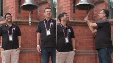 Sanjiv Goenka Rings 'Five-Minute Bell' at Old Trafford To Kick Off Manchester Originals vs Southern Brave Women's The Hundred 2025 Match