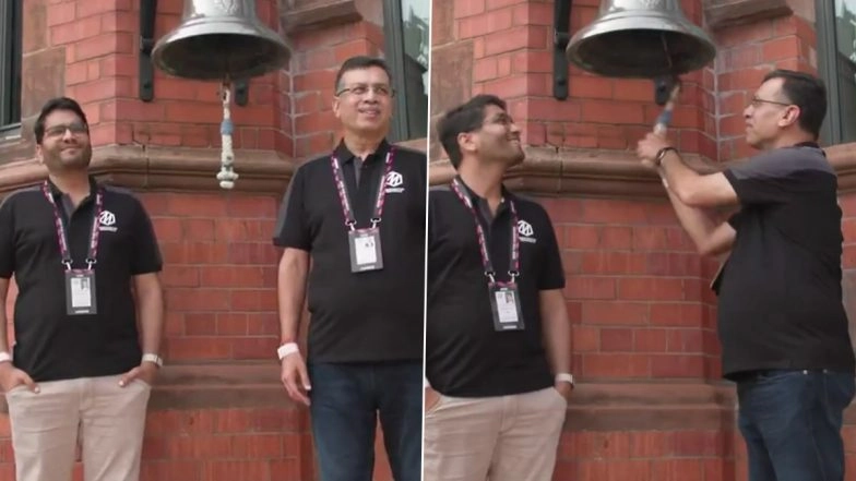 Sanjiv Goenka Rings 'Five-Minute Bell' at Old Trafford To Kick Off Manchester Originals vs Southern Brave Women's The Hundred 2025 Match