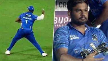 Why is Dhoni Written on Back of Sanju Samson&rsquo;s Jersey in Kerala Cricket League 2025? Know Details