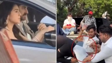 'Pati Patni Aur Woh 2' Film Crew Assaulted in Prayagraj; Viral Reddit Videos Also Show Sara Ali Khan and Ayushmann Khurrana Spat (Watch)