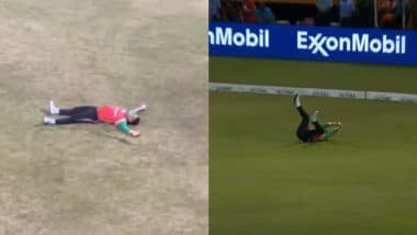 Shimron Hetmyer 'Falling Catch' Viral Video: No it is Not from CPL 2025, Grok Provides Wrong Info About West Indies Cricketer&rsquo;s Sensational Effort