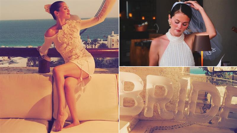 sachin and babi light blue dress Hollywood News | Selena Gomez-Benny Blanco Wedding: 'Calm Down' Singer's Bachelorette  Party Pics Go Viral (Check)