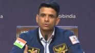 Space Mission Achieved All Technical Objectives, Results Encouraging, Says IAF Group Captain and Astronaut Shubhanshu Shukla (Watch Videos)