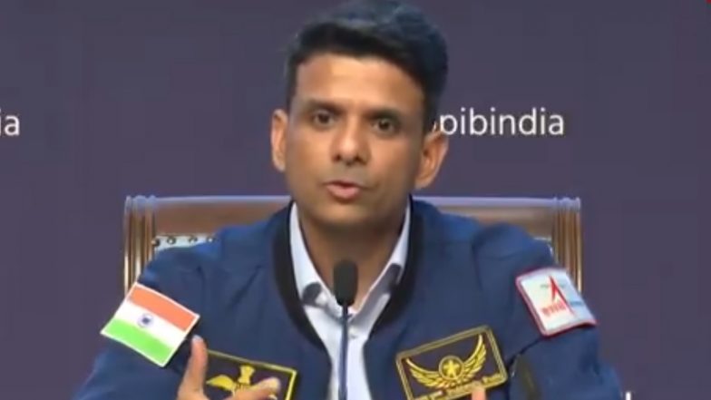 Space Mission Achieved All Technical Objectives, Results Encouraging, Says IAF Group Captain and Astronaut Shubhanshu Shukla (Watch Videos)