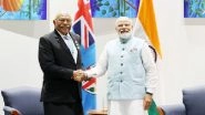 Fijian PM Sitiveni Ligamamada Rabuka To Meet Prime Minister Narendra Modi Today During First Official Visit to India
