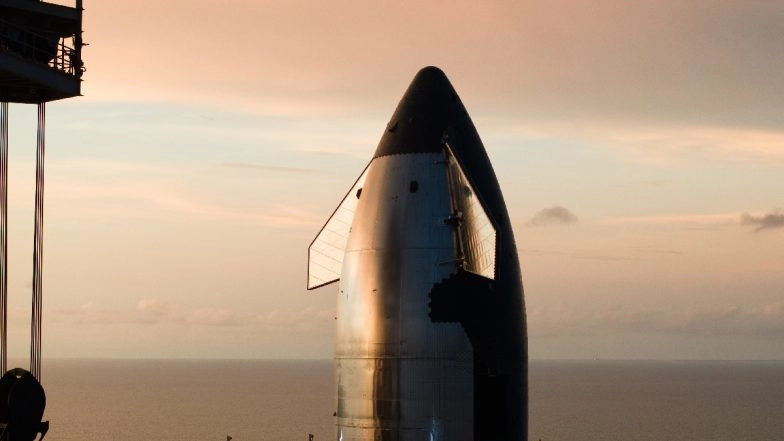 Starship Flight 10 Postponed Again: Elon Musk’s SpaceX Cancels Launch of 10th Starship Flight Due to Weather Minutes After Clearing System Checks