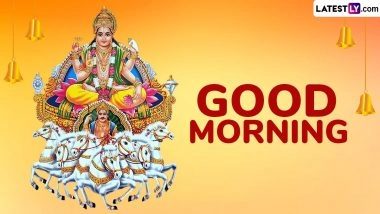 Surya Dev Images and HD Wallpapers With Good Morning Messages: Share Surya Bhagwan Photos, Pictures and Greetings To Spread Positivity and Light on Sunday