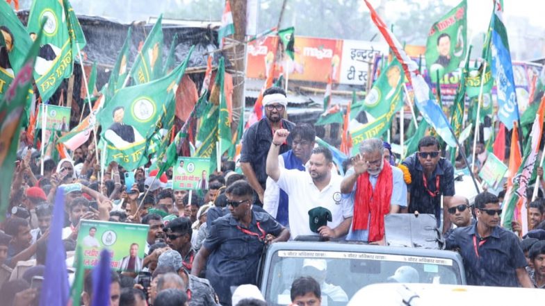 ‘FIR Se Nahin Darte’: Tejashwi Yadav Hits Back at BJP After 2 FIRs Filed Against Him for Alleged Comments Against PM Narendra Modi