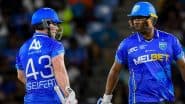 St Lucia Kings Beat St Kitts and Nevis Patriots by Seven Wickets in CPL 2025; Tim Seifert’s Superb Half-Century Guides SLK to Dominating Victory