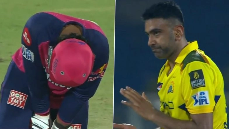 Ravi Ashwin Last IPL Wicket: Watch Former CSK and RR Star Scalp His Final Dismissal in Indian Premier League As He Announces Retirement (Video Inside)