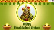 Varalakshmi Vratham 2025 Images & Varamahalakshmi Pooja HD Wallpapers for Free Download Online: Wish Happy Varalakshmi Nombu With Facebook Messages and Greetings