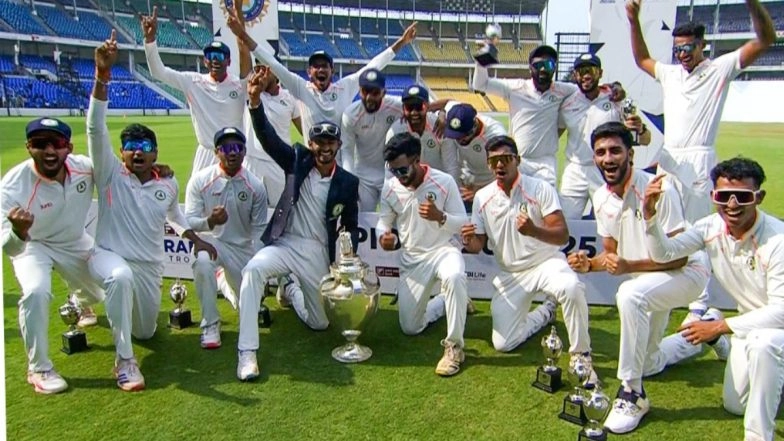 Indian Domestic Cricket Schedule for 2025–26 Season Announced; Action To Get Underway With Duleep Trophy, Ranji Trophy Starts on October 15