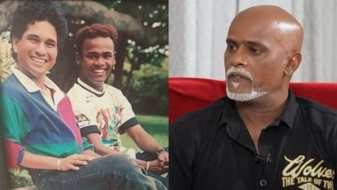 Vinod Kambli Claimed to Be Better Than Sachin Tendulkar? Ex-Cricketer Brother Virendra Kambli Issues Clarification, Says, 'Talent Dono Ka...' (Watch Video)