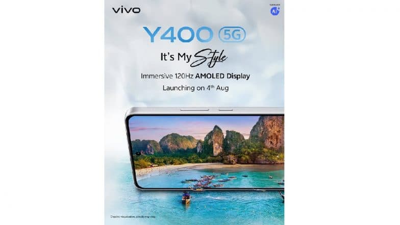 Vivo Y400 5G Launch Date in India Confirmed, Coming on August 4, 2025 With 120Hz AMOLED Display; Check Expected Price for Each Variant, Specifications and Features