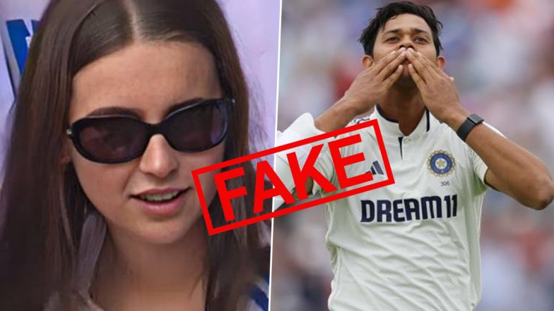 Did Yashasvi Jaiswal Blow Kiss to Rumoured GF Maddie Hamilton During IND vs ENG 5th Test 2025?