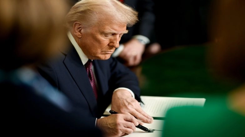 Donald Trump Slaps Additional 25% Tariff on Indian Imports, Claims India’s Imports of Russian Oil Pose an ‘Unusual and Extraordinary Threat’ to US