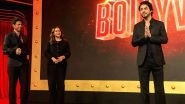 &lsquo;The Ba***ds Of Bollywood&rsquo; Trailer Launch: Shah Rukh Khan, Aryan Khan and Gauri Khan Dazzle in Black at Grand Event (Watch Video)
