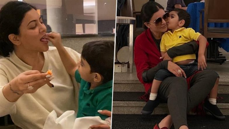 Sushmita Sen Celebrates Godson Amadeus’ 6th Birthday, Says Her ‘Sush’ Loves Him Forever (View Pics)
