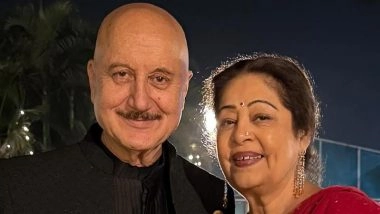 Anupam Kher Celebrates 40th Marriage Anniversary With Wife Kirron Kher, Thanks ‘Outlander’ Actors for Loving Gesture (Watch Video)