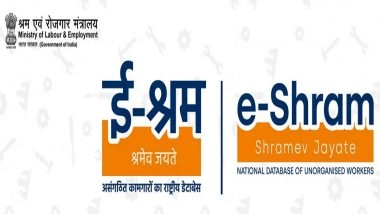 E-Shram: Number of Poor Workers Registered on Centre’s eShram Portal for Benefits Under Social Welfare Schemes of Government Reaches Near 31 Crore