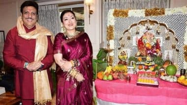 Ganesh Chaturthi 2025: Amid Divorce Rumours, Govinda and Sunita Ahuja Share Joyful Dance at Ganpati Visarjan