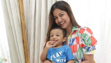 Ishita Dutta Birthday: Actress Overjoyed as Son Vaayu Sings Sweet Song for His Mumma With Toy Guitar (Watch Video)