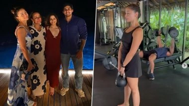 Alia Bhatt Takes a Break from Busy Schedule for Relaxing Beach Getaway with Sister Shaheen Bhatt and Mother Soni Razdan (View Pics)